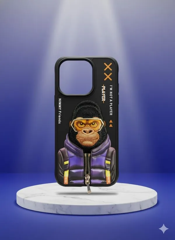 Black_Designer_Phone_Case_For_Iphone_15_Pro/15_Pro_Max,_Cool_Monkey_Design_With_Purple_Jacket,_Black_Protective_Cover_With_Artistic_Graphics_(Iphone_15_Pro_Max)
