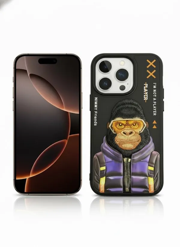Black_Designer_Phone_Case_For_Iphone_15_Pro/15_Pro_Max,_Cool_Monkey_Design_With_Purple_Jacket,_Black_Protective_Cover_With_Artistic_Graphics_(Iphone_15_Pro_Max)