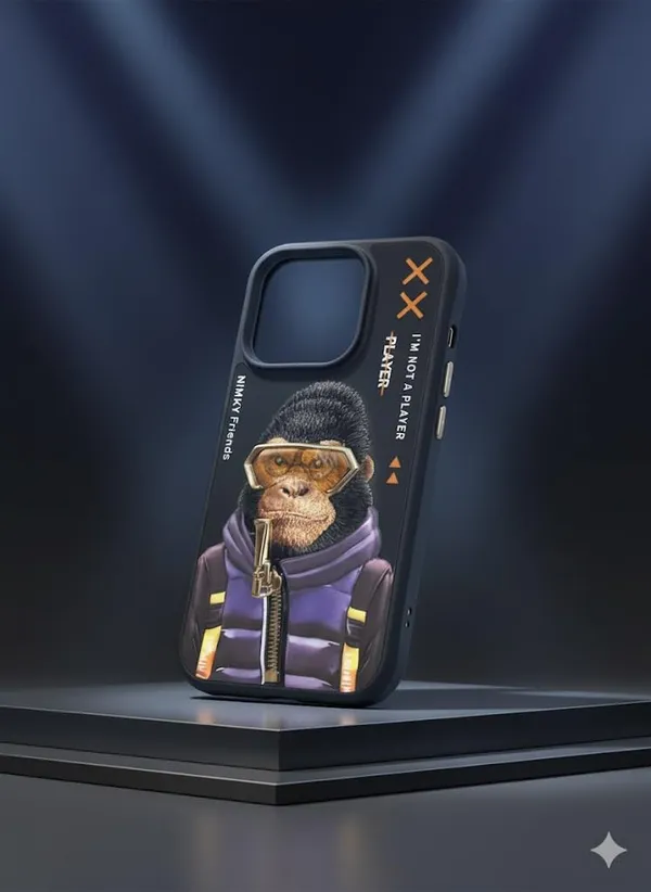 Black_Designer_Phone_Case_For_Iphone_15_Pro/15_Pro_Max,_Cool_Monkey_Design_With_Purple_Jacket,_Black_Protective_Cover_With_Artistic_Graphics_(Iphone_15_Pro_Max)