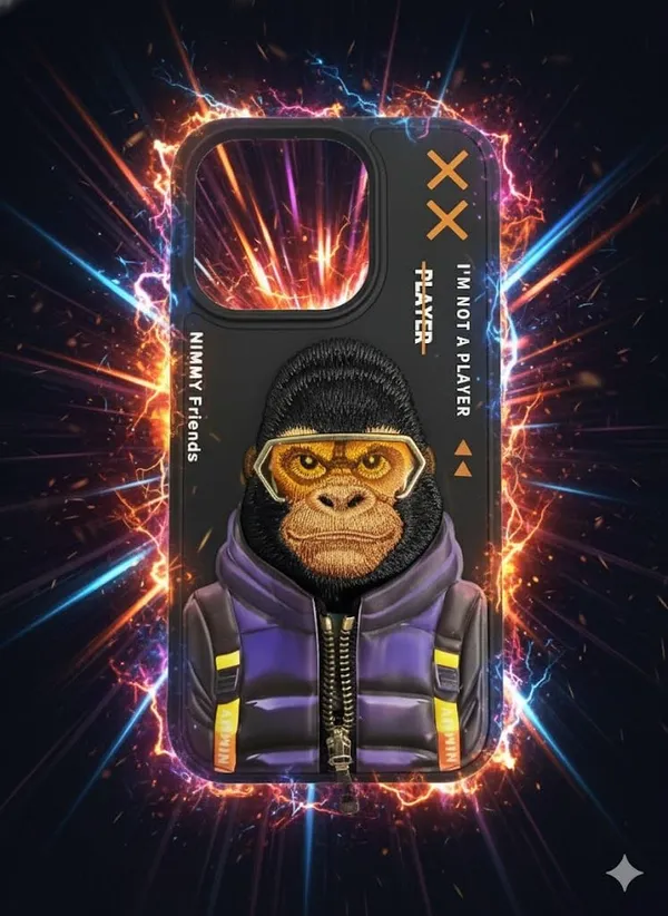 Black_Designer_Phone_Case_For_Iphone_15_Pro/15_Pro_Max,_Cool_Monkey_Design_With_Purple_Jacket,_Black_Protective_Cover_With_Artistic_Graphics_(Iphone_15_Pro_Max)
