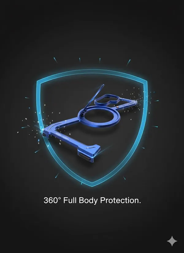 Blue_Premium_Aluminum_Bumper_With_Stand_For_Samsung_Galaxy_Z_Fold_7,_Blue_Metal_Protective_Case_With_Ring_Holder,_Sturdy_Design,_Drop_Protection
