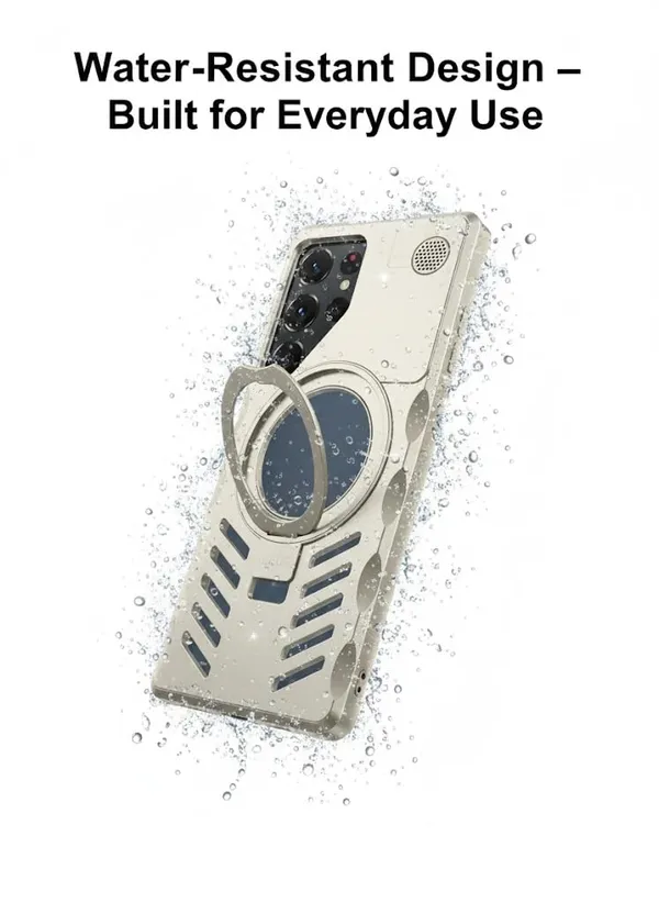 Transparent_Premium_Protective_Phone_Case_For_S25_Ultra,_Water-Resistant_Design_With_Integrated_Perfume_Dispenser,_Silver_Metallic,_Military-Grade_Protection