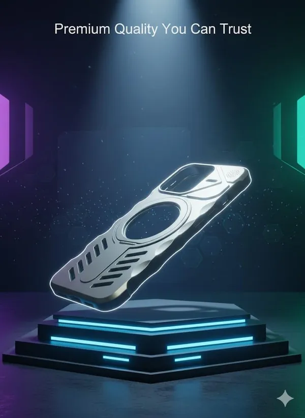 Black_Premium_Metallic_Protective_Case_For_Iphone_17_Pro/Pro_Max,_Military-Grade_Design,_Wireless_Charging_Compatible,_Futuristic_Style,_Ventilated_Design_With_Mist_Dispenser_(Iphone17_Pro)