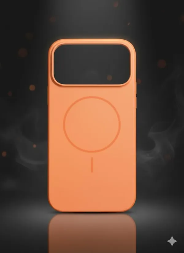 Coral_Orange_Premium_Silicone_Phone_Case_For_Iphone_17_Pro_Series,_Premium_Protective_Cover_With_Wireless_Charging_Compatible_Ring_Design,_Coral_Orange_(Iphone_17_Pro)