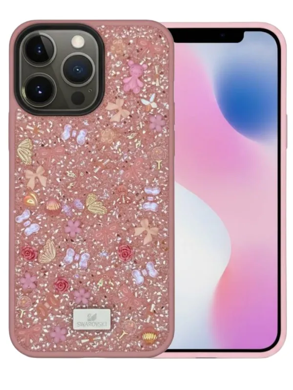 Pink_Diamond_Glitter_Case_For_I_Phone_17_Pro_Max,_Military_Grade_Protection,_Colors_Available,_Trending_Glitter_Case_(Pink,_I_Phone_17_Pro_Max)