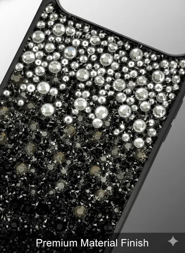 Silver_&_Black_Luxury_Diamond_Glitter_Gradient_Crystal_Diamond_Design,_Navy_Blue_Frame_With_Silver_Pink_Purple_Rhinestones_Case_For_Iphone_17_Pro
