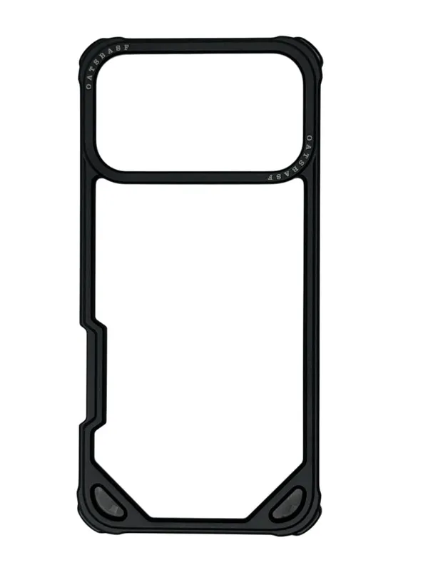 Black_Premium_Metal_Bumper_Case_For_Iphone_17_Pro_Max,_Corner_Guard,_Premium_Protective_Frame,_Black_Aluminum