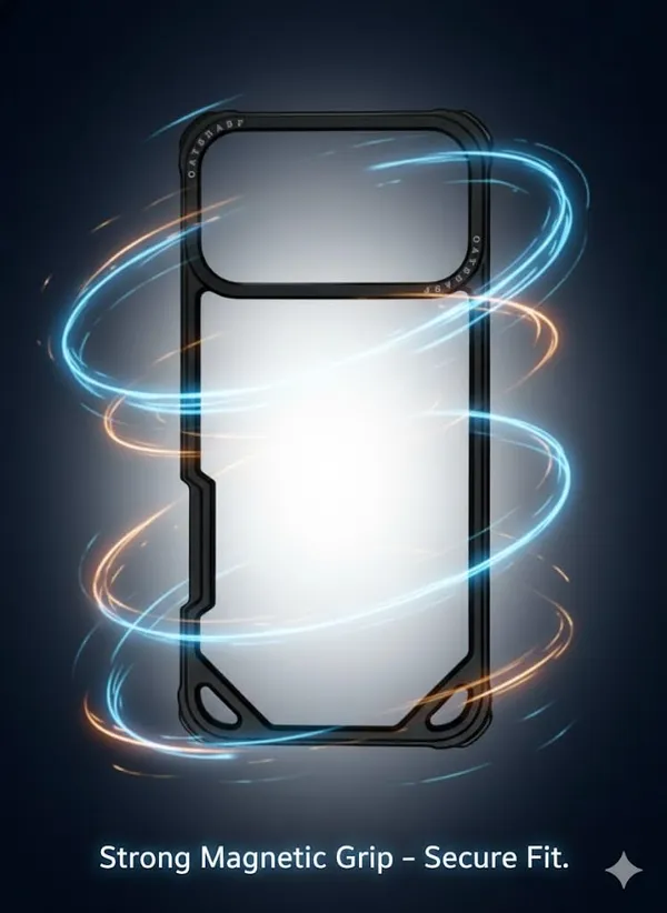Black_Premium_Metal_Bumper_Case_For_Iphone_17_Pro_Max,_Corner_Guard,_Premium_Protective_Frame,_Black_Aluminum
