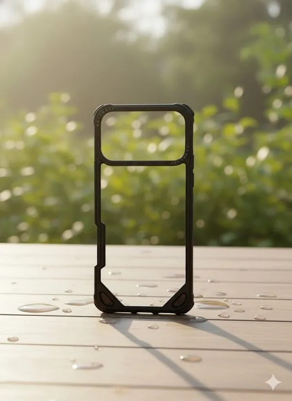 Black_Premium_Metal_Bumper_Case_For_Iphone_17_Pro_Max,_Corner_Guard,_Premium_Protective_Frame,_Black_Aluminum