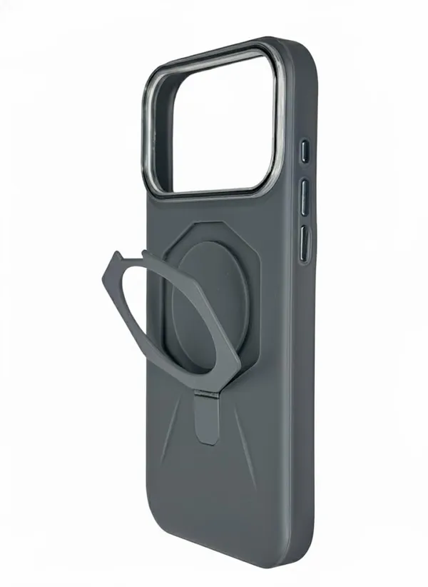 Black_Ak_Premium_Protective_Case_For_Iphone_17_Pro,_Military-Grade_Protection_With_Kickstand_Ring_Holder,_Slim_Hard_Shell_Cover,_Space_Gray_(Black,_Iphone_17_Pro)