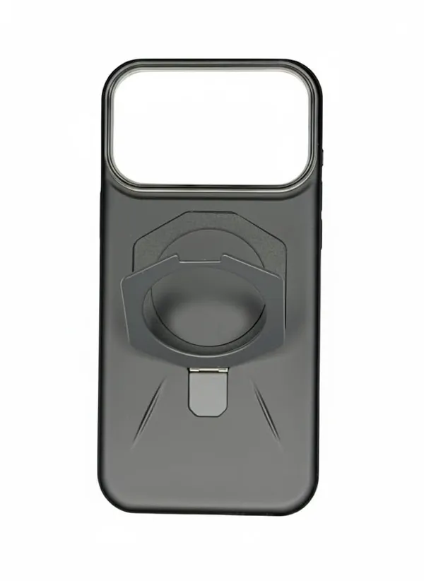 Dark_Grey_Ak_Premium_Protective_Case_For_Iphone_17_Pro,_Military-Grade_Protection_With_Kickstand_Ring_Holder,_Slim_Hard_Shell_Cover,_Space_Gray_(Dark_Gray,_Iphone_17_Pro)