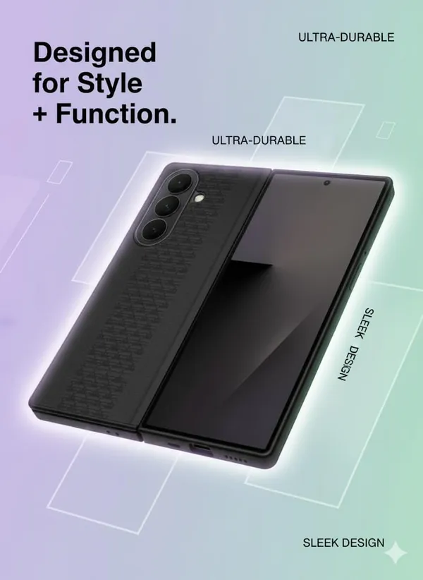 Black_Premium_Carbon_Fiber_Case_For_Samsung_Galaxy_Zfold_7,_Wireless_Compatible,_Ultra_Durable_Lightweight_Design,_With_Premium_Material,_Black
