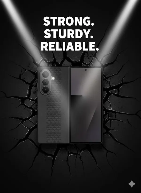 Black_Premium_Carbon_Fiber_Case_For_Samsung_Galaxy_Zfold_7,_Wireless_Compatible,_Ultra_Durable_Lightweight_Design,_With_Premium_Material,_Black