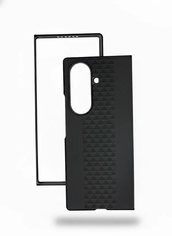 Black_Premium_Carbon_Fiber_Case_For_Samsung_Galaxy_Zfold_7,_Wireless_Compatible,_Ultra_Durable_Lightweight_Design,_With_Premium_Material,_Black