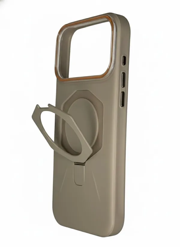 Beige_Ak_Premium_Protective_Case_For_Iphone_17_Pro,_Military-Grade_Protection_With_Kickstand_Ring_Holder,_Slim_Hard_Shell_Cover,_Space_Gray_(Beige,_Iphone_17_Pro)