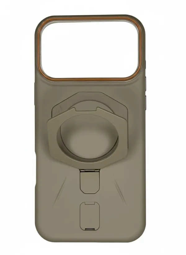 Beige_Ak_Premium_Protective_Case_For_Iphone_17_Pro,_Military-Grade_Protection_With_Kickstand_Ring_Holder,_Slim_Hard_Shell_Cover,_Space_Gray_(Beige,_Iphone_17_Pro)