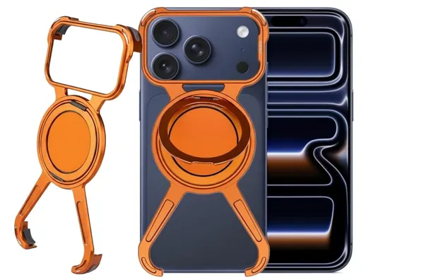 Orange_Premium_Aluminum_Bumper_For_Iphone_17_Pro_Max,_Metallic_Orange_Finish,_Camera_Protection,_Corner_Guards,_Lightweight_Design,_6.7_Inches