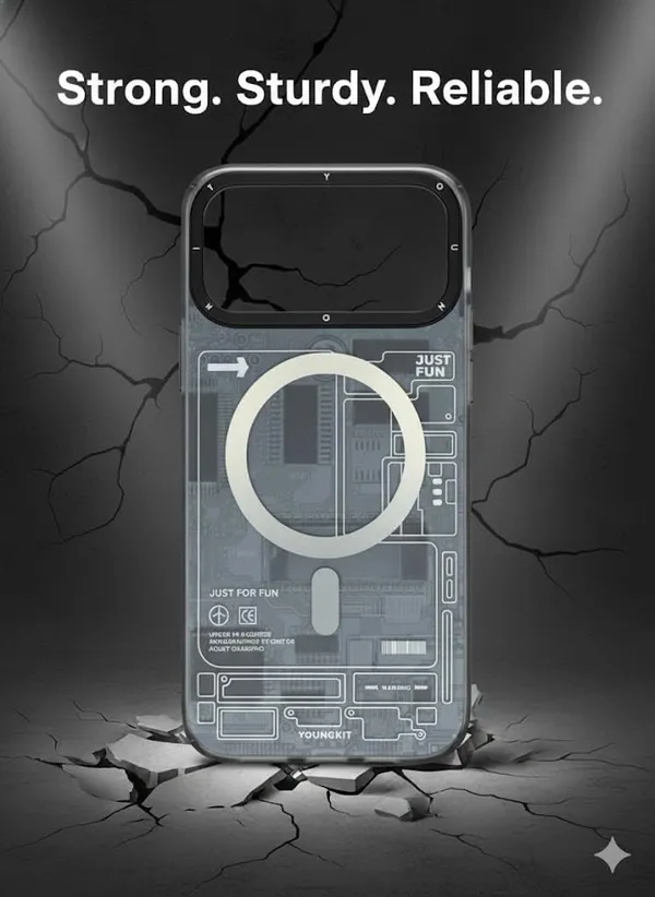 Transparent_Youngkitt_Circuit_Board_Printed_Case_For_Iphone_17_Pro/Pro_Max,_Transparent_Protective_Cover_With_Tech_Pattern,_Strong_Sturdy_Construction_(Iphone_17_Pro_Max)