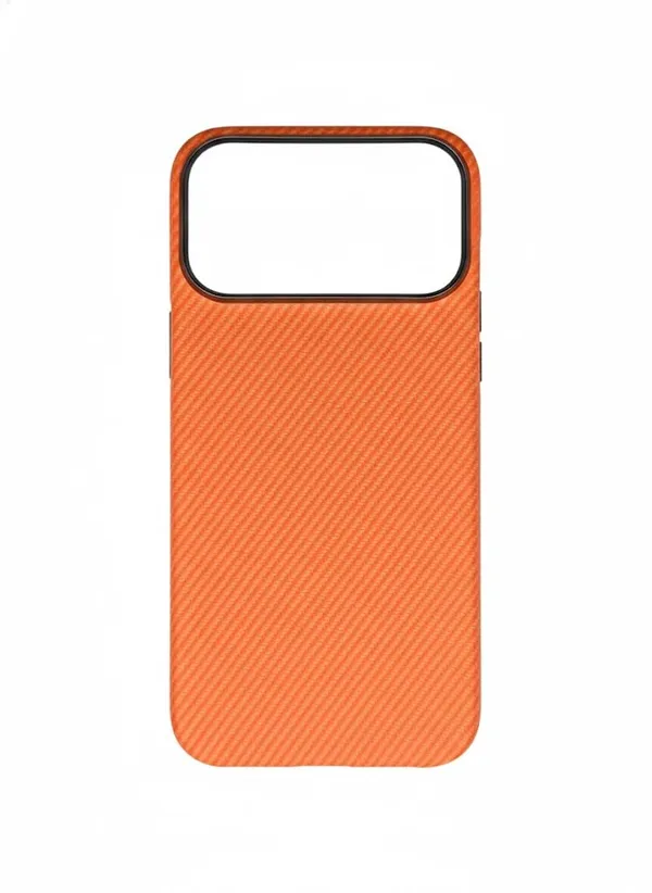 Orange_Carbon_Fiber_Case_For_Iphone_17_Pro/Pro_Max,_Wireless_Charging_Magnetic_Compatible_Premium_Protective_Cover_With_Camera_Bezel_(Orange_Line_Pattern,_Iphone_17_Pro)