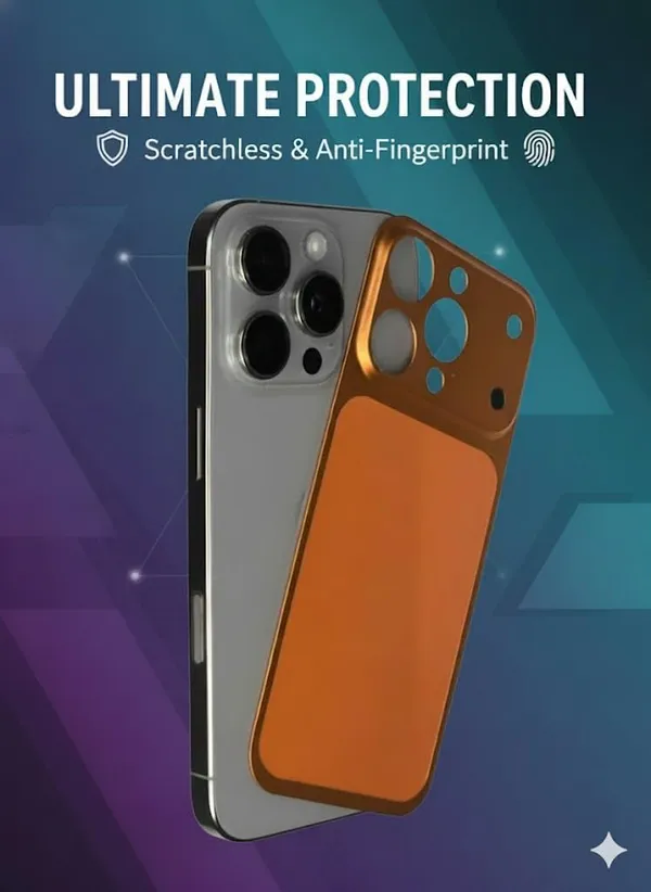 Orange_Back_&_Orange_Glass_Converter_For_Iphone_14/15/16_Series_Into_17_Pro_Series,_Premium_Upgrade_Modification_Case,_(Iphone_15_Pro)