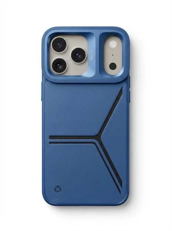 KAZSA_Premium_Leather_Finish_Shockproof_Case_for_iPhone_17_Pro_/_iPhone_17_Pro_Max_|_Slim_Protective_Back_Cover_with_Camera_Guard
