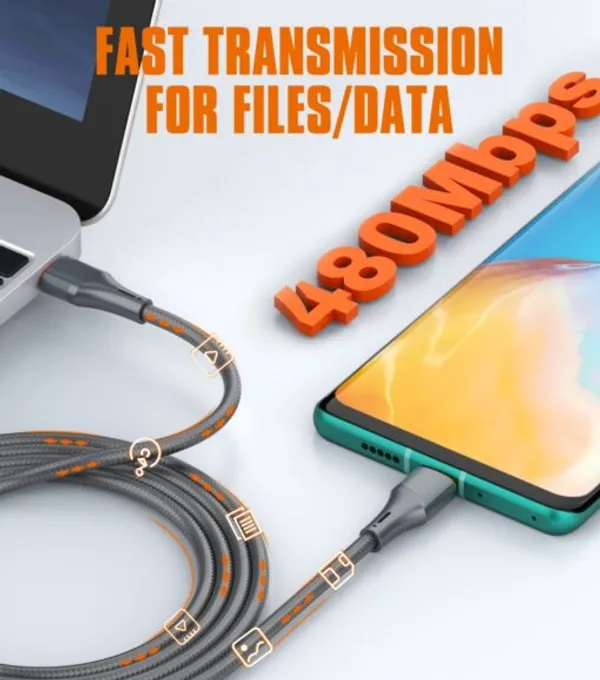 LDNIO_100W_USB-C_to_USB-C_Super_Fast_Charging_Data_Cable_|_PD_Fast_Charge_|_E-Mark_Chip_|_Aluminum_Alloy_|_1_Meter_Braided_Cable