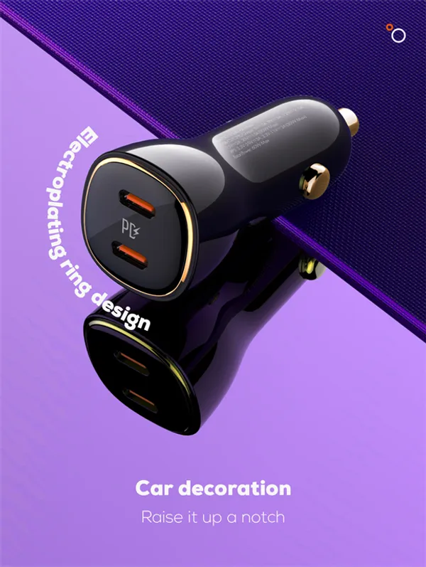 LDNIO_60W_Dual_USB-C_Fast_Car_Charger_|_PD_+_PPS_+_QC_3.0_|_Type-C_Quick_Charge_Adapter_with_Multi-Protection_Safety