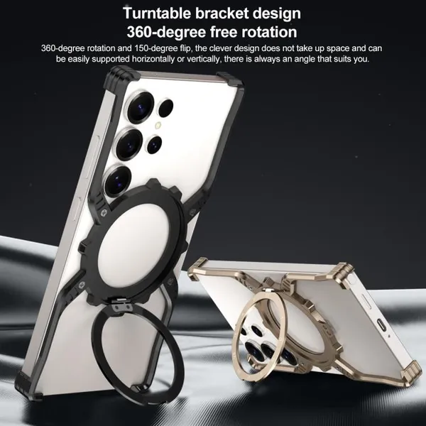 Luxury_Mechanical_Gear_Ring_Stand_Magnetic_Phone_Case_with_Aluminium_Alloy_Metal_Bumper,_360°_Rotating_Kickstand,_Luminous_Dial_&_Wireless_Charging_Support_–_Shockproof_Transparent_Back_Cover
