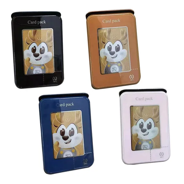 NFC_Photo_Display_Magnetic_Card_Holder_Wallet_with_Stand_|_Smart_NFC_Card_Pack_for_iPhone_&_Android