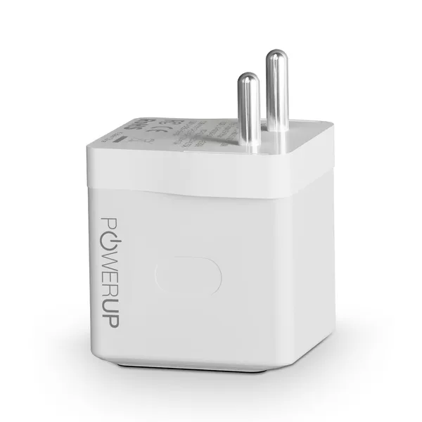 POWERUP_35W_GaN_Fast_Charger_with_Digital_Display_|_PD_35W_Type-C_+_QC_3.0_USB-A_|_Dual_Port_Fast_Wall_Charger_for_iPhone,_Android,_Tablets_&_Laptops