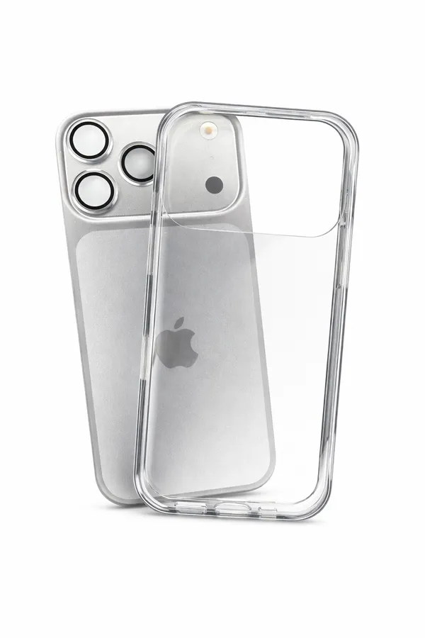 Premium_Converter_Case_with_Plastic_Backsheet_&_Transparent_TPU_Cover_|_Flash_Hide_Design_|_Upgrade_13/14/15/16_Pro_&_Pro_Max_Devices_to_17_Pro_/_Pro_Max_Style_|_Shockproof_Protective_Case