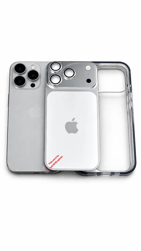 Premium_Converter_Case_with_Plastic_Backsheet_&_Transparent_TPU_Cover_|_Flash_Hide_Design_|_Upgrade_13/14/15/16_Pro_&_Pro_Max_Devices_to_17_Pro_/_Pro_Max_Style_|_Shockproof_Protective_Case