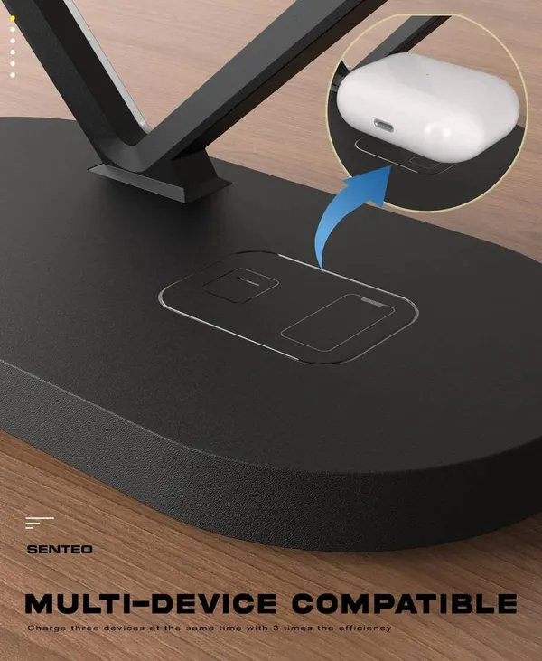 SENTEO_Navi_Stand_5-in-1_Magnetic_Wireless_Charging_Station_with_Ambient_Lamp,_45W_Fast_Charging,_MagSafe_Compatible_Charger_for_Phone,_Smartwatch_&_TWS_Earbuds