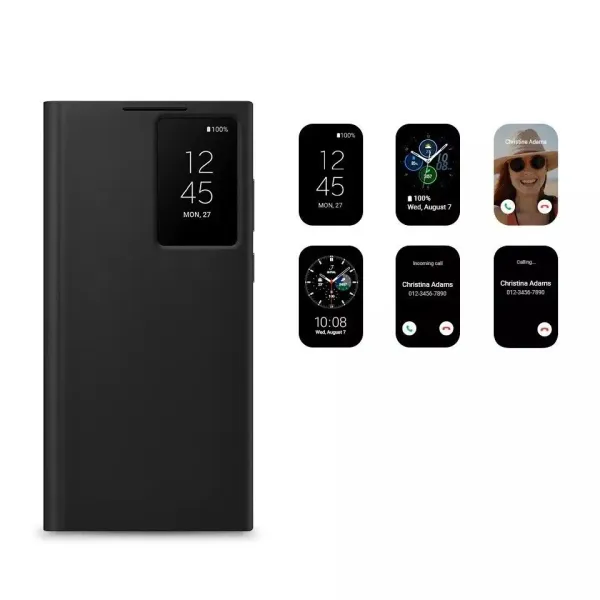 Smart_View_Flip_Cover_Case_for_Samsung_Galaxy_S24_Ultra_|_Tap_Control_View_Window_|_Slim_Leather