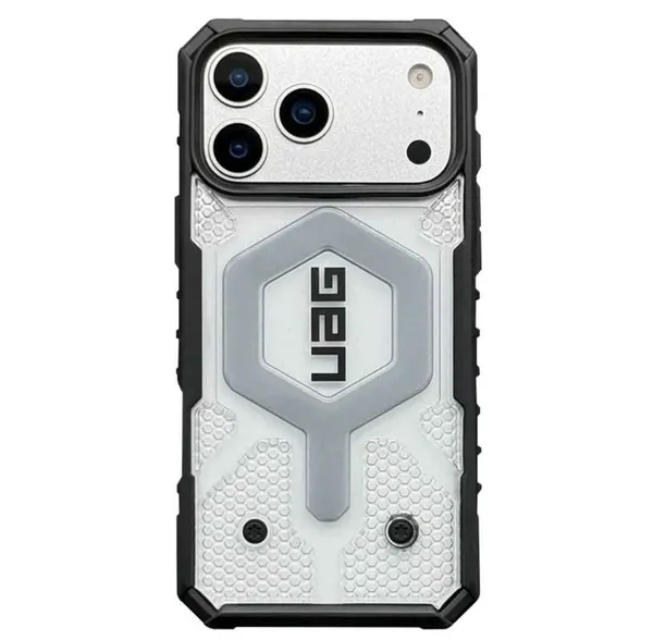 UAG_Pathfinder_Clear_Rugged_Case_for_iPhone_17_Pro_/_17_Pro_Max_with_Built-in_MagSafe_|_Military_Grade_Drop_Protection_|_Shockproof_Transparent_Back_Cover_–_Gray