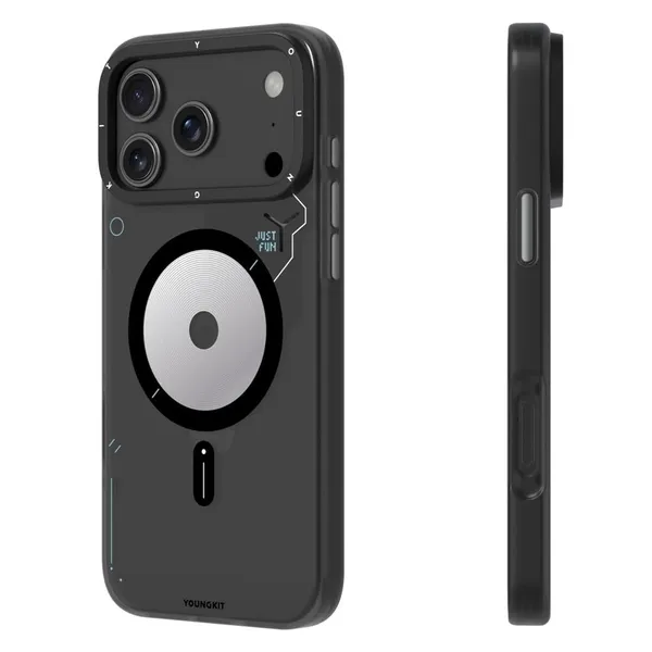YONGKIT_MagSafe_Case_for_iPhone_17_Pro_/_17_Pro_Max,_Magnetic_Wireless_Charging_Compatible,_Shockproof_Soft-Bumper_Protection,_Raised_Camera_Guard,_Slim_Matte_Protective_Cover