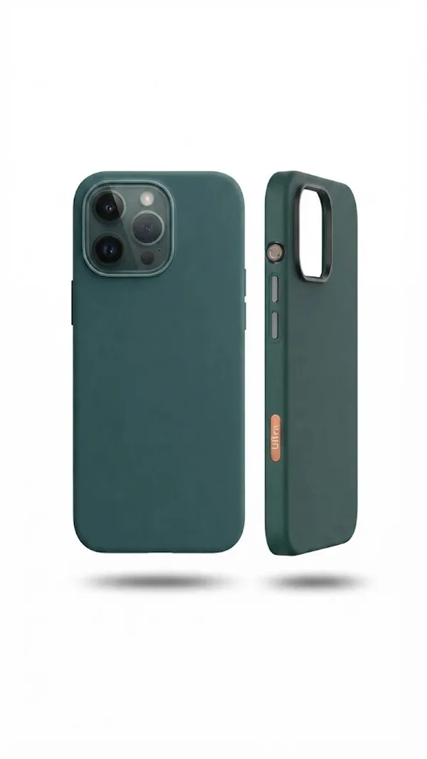 AK_Premium_Glass_Finish_Back_Case_with_Metal_Frame_&_Camera_Lens_Protection_for_iPhone_14_(Black)