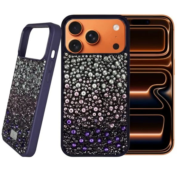 Gold_Crystal_Clear_Magnetic_Case_For_Iphone_16_Series,_[Rose_Gold]_Electroplated_Bumper,_Shockproof_Slim_Fit_Protective_Cover,_Compatible_With_Wireless_Charging_(Iphone_16_Pro_Max)
