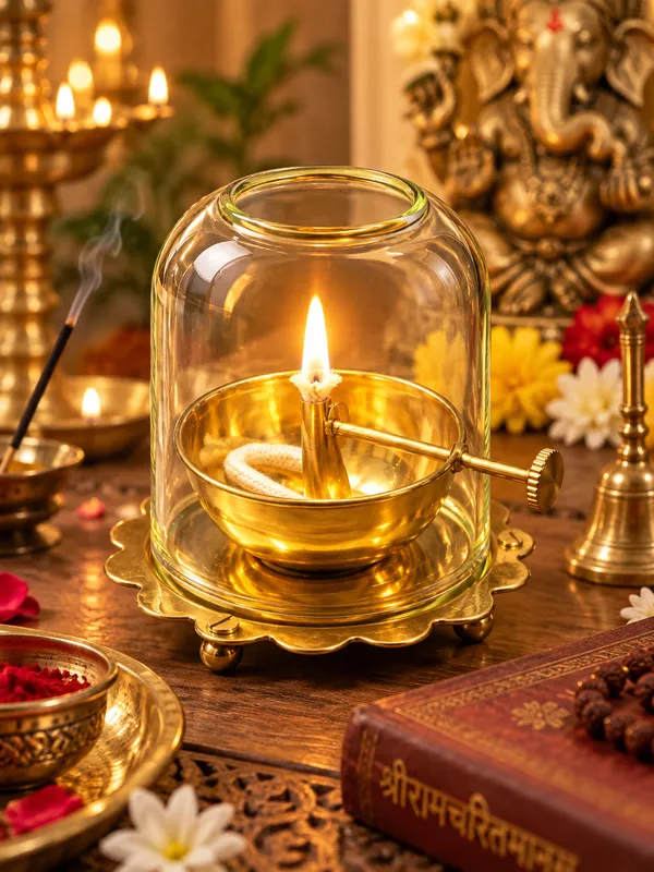 Brass_Premium_Akhand_Diya_100ml_|_Puja_&_Home_Temple