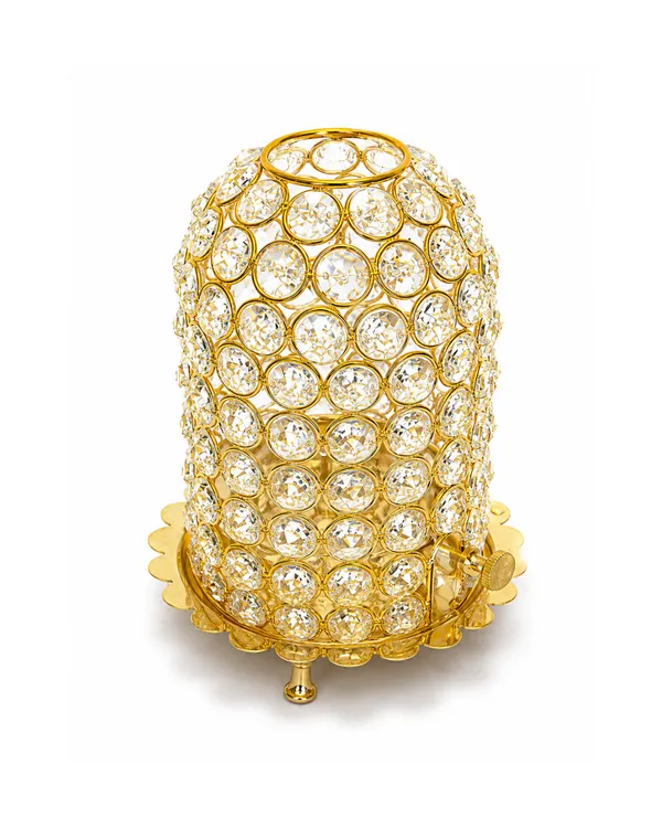 Brass_Akhand_Diya_with_Crystal_Design_–_Gold_Finish_Oil_Lamp_(Large)