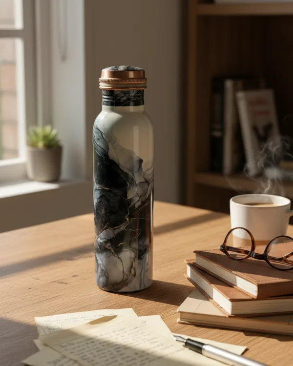 Entice_India_Luxury_Pure_Copper_Water_Bottle_1000ml_____Jointless,_Leak-Proof_&_Lacquer-Coated_|_Premium_Designer_Marble_Finish_|_Ayurvedic_Health_Bottle