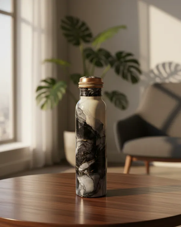 Entice_India_Luxury_Pure_Copper_Water_Bottle_1000ml_____Jointless,_Leak-Proof_&_Lacquer-Coated_|_Premium_Designer_Marble_Finish_|_Ayurvedic_Health_Bottle