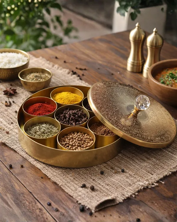 Premium_Iron_Masala_Box_with_Crystal_Knob_Lid_-_Traditional_Indian_Spice_Organizer_(7_Compartments)