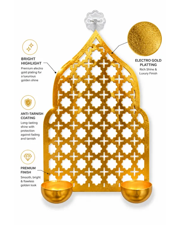 Swarn_Jyoti_Electro_Gold_Dual_Diya_Wall_Decor