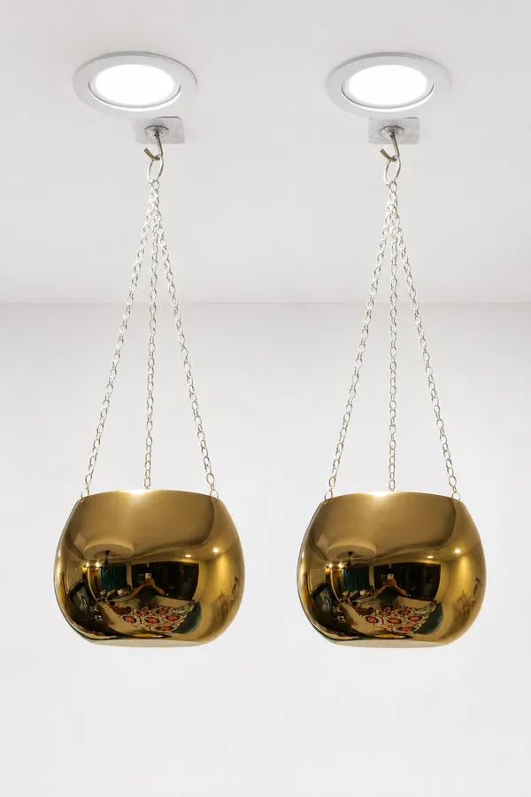 Luxury_Gold_Hanging_Metal_Planter_Pot_Set_of_2,_Modern_Indoor_Ceiling_Plant_Hanger