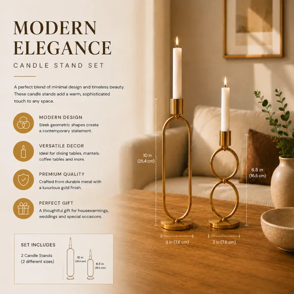 Modern_Gold_Metal_Candle_Holder_Set_of_2_|_Geometric_Decorative_Tealight_&_Pillar_Candle_Stand_for_Living_Room,_Dining_Table_&_Home_Decor