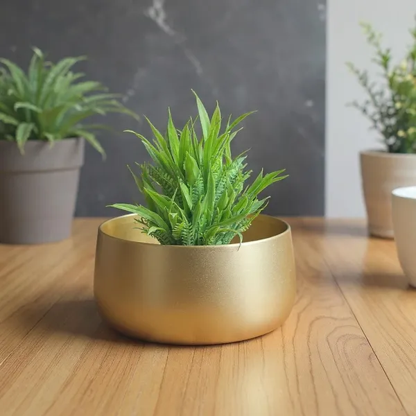 Gold_Premium_Table_Top_Planter