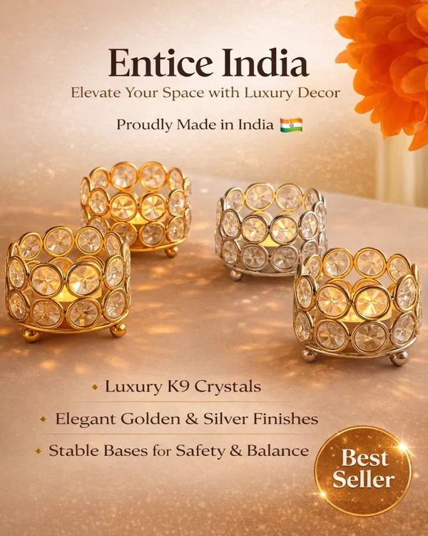 Golden_Tealight_Holders_Set_–_Citrus_Glow_Design_for_Festive_Décor