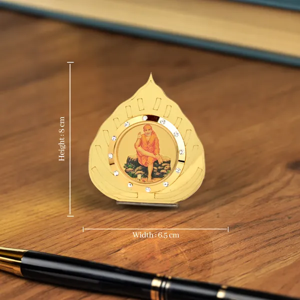 Sai_Baba_Leaf_Idol_for_Car_Dashboard,_Home_Temple,_Office_Desk_&_Pooja