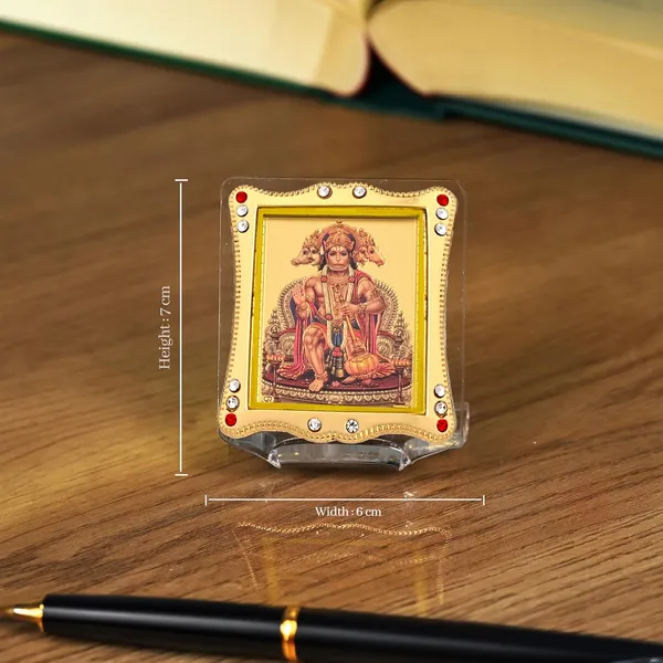 Panchmukhi_Hanuman_Gold_Plated_Frame_Idol_For_Car_Dashboard,_Home_Temple,_Office_Desk_&_Pooja